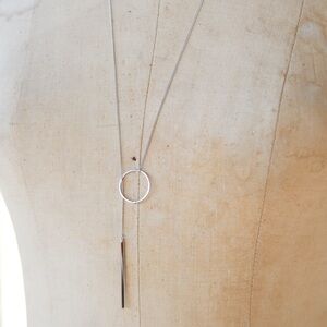 Bar Drop Necklace